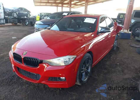 2015 BMW 328I from USA, damaged, VIN WBA3A5G57FNP34653